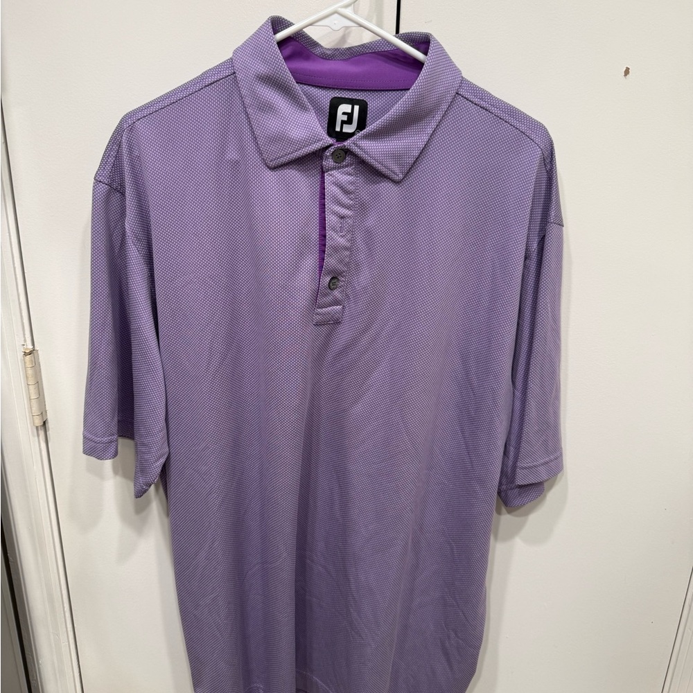 FootJoy Men's Lavender Polo Shirt